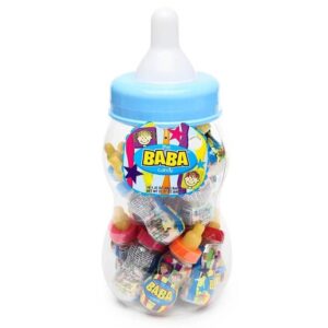 Foreign Candy Giant Baba Blue Baby Boy 13" Bottle 20pc